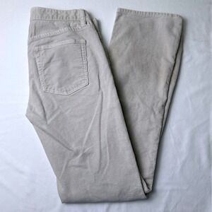 J.Crew Womens Low Rise Straight Leg Favorite Fit Corduroy Jeans Beige Size 2/25S